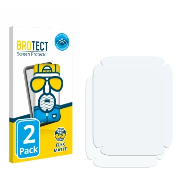 Parte frontale di una confezione del prodotto con il logo del marchio BROTECT. Accanto si trova la protezione per lo schermo c