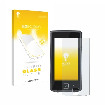 Parte frontale di una confezione del prodotto con il logo del marchio upscreen. Accanto è raffigurato il dispositivo Orderman 