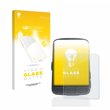 Parte frontale di una confezione del prodotto con il logo del marchio upscreen. Accanto è raffigurato il dispositivo Wahoo Ele