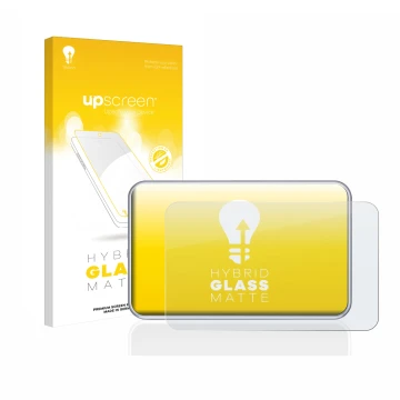 Parte frontale di una confezione del prodotto con il logo del marchio upscreen. Accanto è raffigurato il dispositivo Tandem di