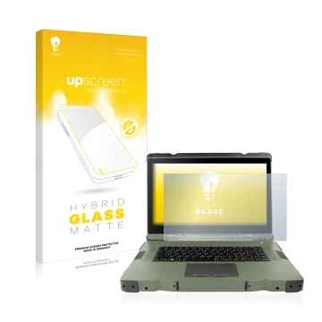 Parte frontale di una confezione del prodotto con il logo del marchio upscreen. Accanto è raffigurato il dispositivo Roda Liza