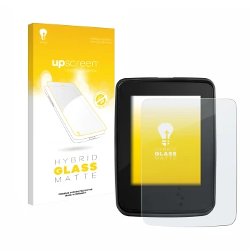 Parte frontale di una confezione del prodotto con il logo del marchio upscreen. Accanto è raffigurato il dispositivo Giant Rid