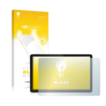 Parte frontale di una confezione del prodotto con il logo del marchio upscreen. Accanto è raffigurato il dispositivo realme Pa