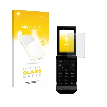 Parte frontale di una confezione del prodotto con il logo del marchio upscreen. Accanto è raffigurato il dispositivo Caterpill