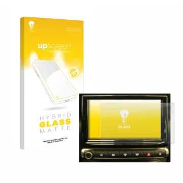 Parte frontale di una confezione del prodotto con il logo del marchio upscreen. Accanto è raffigurato il dispositivo Citroen C
