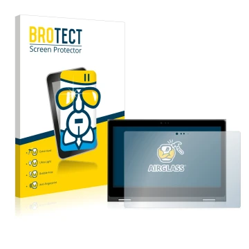 Parte frontale di una confezione del prodotto con il logo del marchio upscreen. Accanto è raffigurato il dispositivo HP EliteB