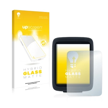 Parte frontale di una confezione del prodotto con il logo del marchio upscreen. Accanto è raffigurato il dispositivo Sigma BC 