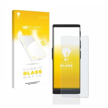 Parte frontale di una confezione del prodotto con il logo del marchio upscreen. Accanto è raffigurato il dispositivo Vasco Tra