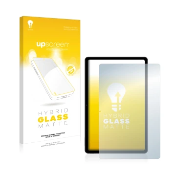 Parte frontale di una confezione del prodotto con il logo del marchio upscreen. Accanto è raffigurato il dispositivo Xiaomi Re