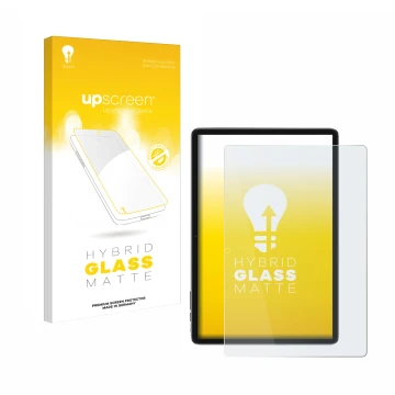 Parte frontale di una confezione del prodotto con il logo del marchio upscreen. Accanto è raffigurato il dispositivo Blackview