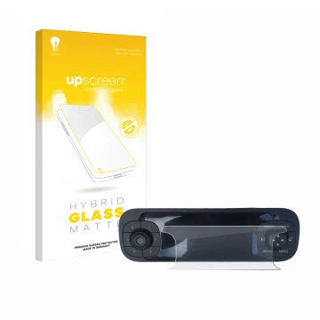 Parte frontale di una confezione del prodotto con il logo del marchio upscreen. Accanto è raffigurato il dispositivo Fiat Pand