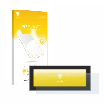 Parte frontale di una confezione del prodotto con il logo del marchio upscreen. Accanto è raffigurato il dispositivo Opel Astr