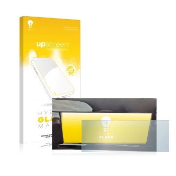 Parte frontale di una confezione del prodotto con il logo del marchio upscreen. Accanto è raffigurato il dispositivo Opel Astr