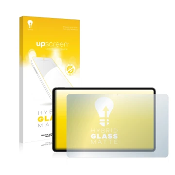 Parte frontale di una confezione del prodotto con il logo del marchio upscreen. Accanto è raffigurato il dispositivo Huawei Ma