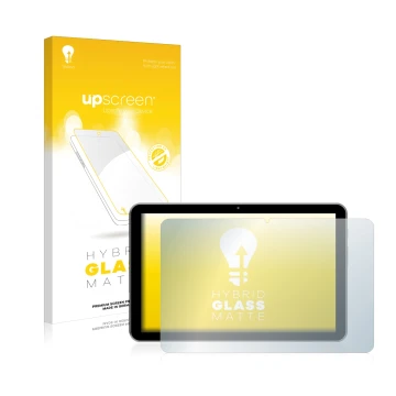 Parte frontale di una confezione del prodotto con il logo del marchio upscreen. Accanto è raffigurato il dispositivo Peaq PET 