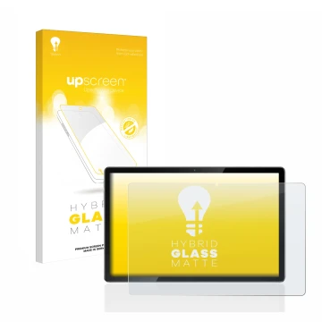 Parte frontale di una confezione del prodotto con il logo del marchio upscreen. Accanto è raffigurato il dispositivo Blackview