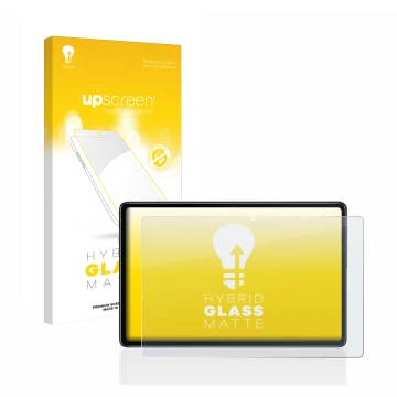 Parte frontale di una confezione del prodotto con il logo del marchio upscreen. Accanto è raffigurato il dispositivo Blackview