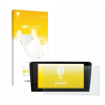 Parte frontale di una confezione del prodotto con il logo del marchio upscreen. Accanto è raffigurato il dispositivo Xtrons PS