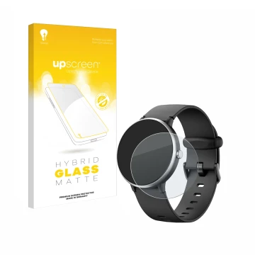 Parte frontale di una confezione del prodotto con il logo del marchio upscreen. Accanto è raffigurato il dispositivo DIGEEHOT 