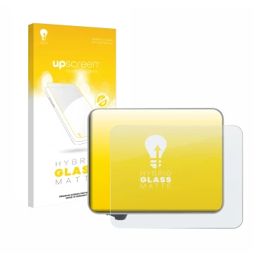 Parte frontale di una confezione del prodotto con il logo del marchio upscreen. Accanto è raffigurato il dispositivo Bambu Lab