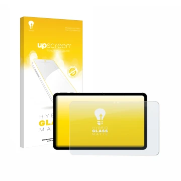 Parte frontale di una confezione del prodotto con il logo del marchio upscreen. Accanto è raffigurato il dispositivo Peaq PET 