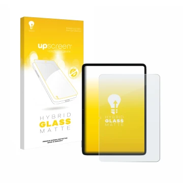 Parte frontale di una confezione del prodotto con il logo del marchio upscreen. Accanto è raffigurato il dispositivo Xiaomi Pa