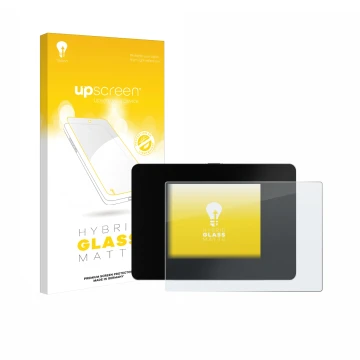 Parte frontale di una confezione del prodotto con il logo del marchio upscreen. Accanto è raffigurato il dispositivo REINER SC