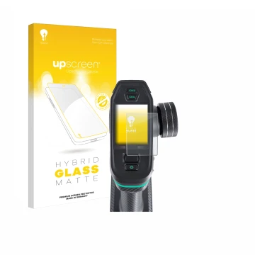 Parte frontale di una confezione del prodotto con il logo del marchio upscreen. Accanto è raffigurato il dispositivo DumboRC D