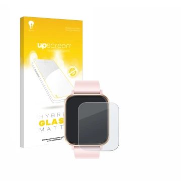 Parte frontale di una confezione del prodotto con il logo del marchio upscreen. Accanto è raffigurato il dispositivo walkbee S