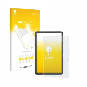 Parte frontale di una confezione del prodotto con il logo del marchio upscreen. Accanto è raffigurato il dispositivo SGIN T12S