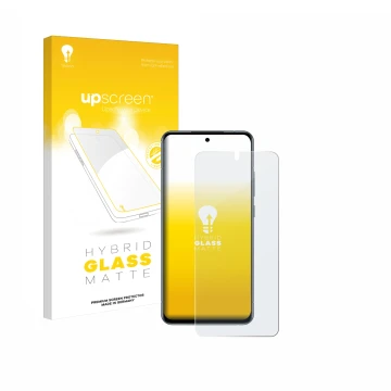 Parte frontale di una confezione del prodotto con il logo del marchio upscreen. Accanto è raffigurato il dispositivo Nokia X30