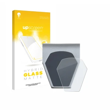 Parte frontale di una confezione del prodotto con il logo del marchio upscreen. Accanto è raffigurato il dispositivo Epowerfun