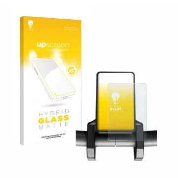 Parte frontale di una confezione del prodotto con il logo del marchio upscreen. Accanto è raffigurato il dispositivo Joyor S8-