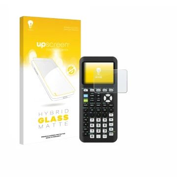 Parte frontale di una confezione del prodotto con il logo del marchio upscreen. Accanto è raffigurato il dispositivo Texas Ins