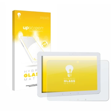 Parte frontale di una confezione del prodotto con il logo del marchio upscreen. Accanto è raffigurato il dispositivo Amazon Ec