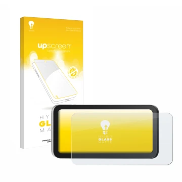 Parte frontale di una confezione del prodotto con il logo del marchio upscreen. Accanto è raffigurato il dispositivo Einstar V