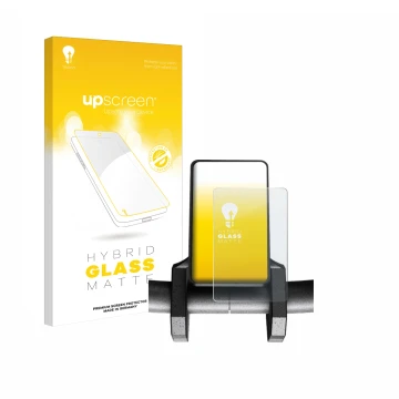 Parte frontale di una confezione del prodotto con il logo del marchio upscreen. Accanto è raffigurato il dispositivo Joyor S10