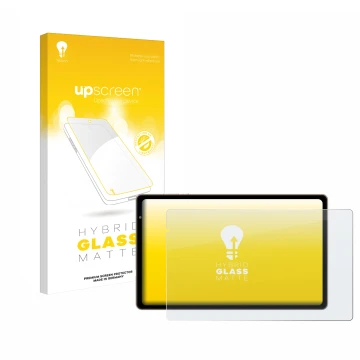 Parte frontale di una confezione del prodotto con il logo del marchio upscreen. Accanto è raffigurato il dispositivo Biegedy B