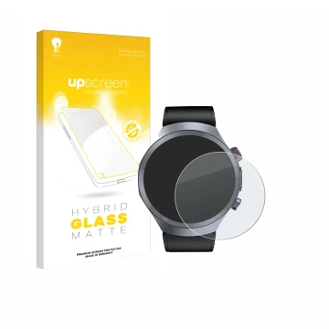 Parte frontale di una confezione del prodotto con il logo del marchio upscreen. Accanto è raffigurato il dispositivo Knauerman