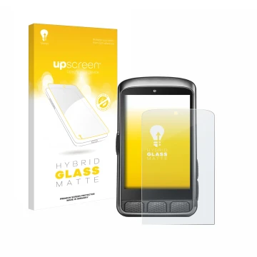 Parte frontale di una confezione del prodotto con il logo del marchio upscreen. Accanto è raffigurato il dispositivo Wahoo Ele