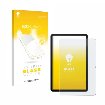 Parte frontale di una confezione del prodotto con il logo del marchio upscreen. Accanto è raffigurato il dispositivo Blackview