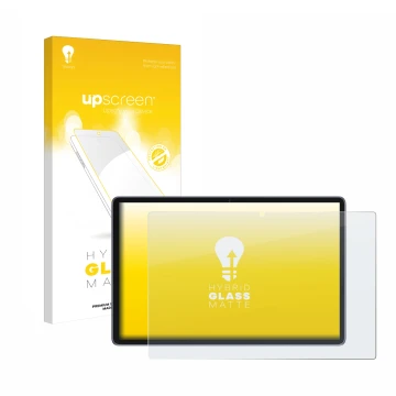 Parte frontale di una confezione del prodotto con il logo del marchio upscreen. Accanto è raffigurato il dispositivo Suaat S10