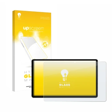 Parte frontale di una confezione del prodotto con il logo del marchio upscreen. Accanto è raffigurato il dispositivo Xgody Q17