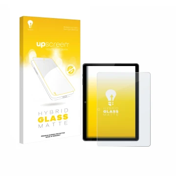 Parte frontale di una confezione del prodotto con il logo del marchio upscreen. Accanto è raffigurato il dispositivo Awow P11 