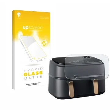 Parte frontale di una confezione del prodotto con il logo del marchio upscreen. Accanto è raffigurato il dispositivo Philips A