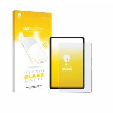Parte frontale di una confezione del prodotto con il logo del marchio upscreen. Accanto è raffigurato il dispositivo Xiaomi PO