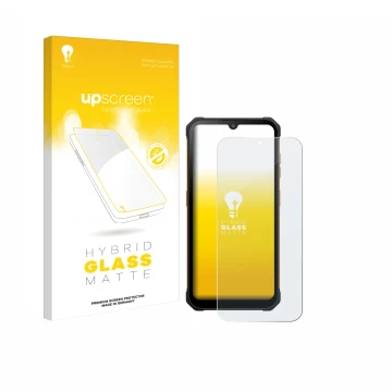 Parte frontale di una confezione del prodotto con il logo del marchio upscreen. Accanto è raffigurato il dispositivo Hammer Ir