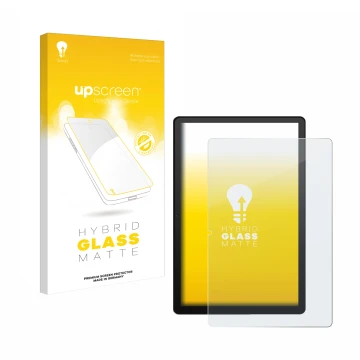 Parte frontale di una confezione del prodotto con il logo del marchio upscreen. Accanto è raffigurato il dispositivo Whitedeer