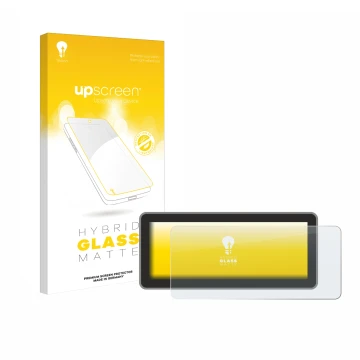 Parte frontale di una confezione del prodotto con il logo del marchio upscreen. Accanto è raffigurato il dispositivo Vantrue N