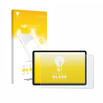 Parte frontale di una confezione del prodotto con il logo del marchio upscreen. Accanto è raffigurato il dispositivo Tabwee T2